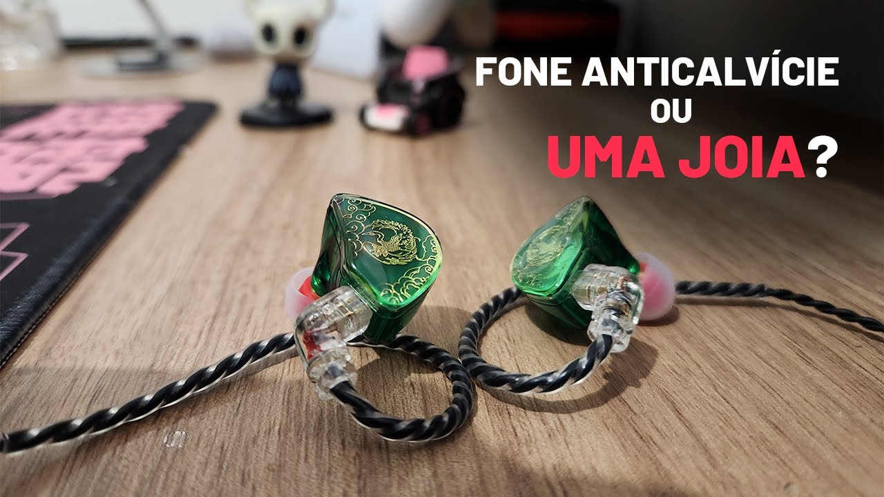 Esse fone anti calvície parece uma PEDRA PRECIOSA - Review Tangzu WanER S.G.