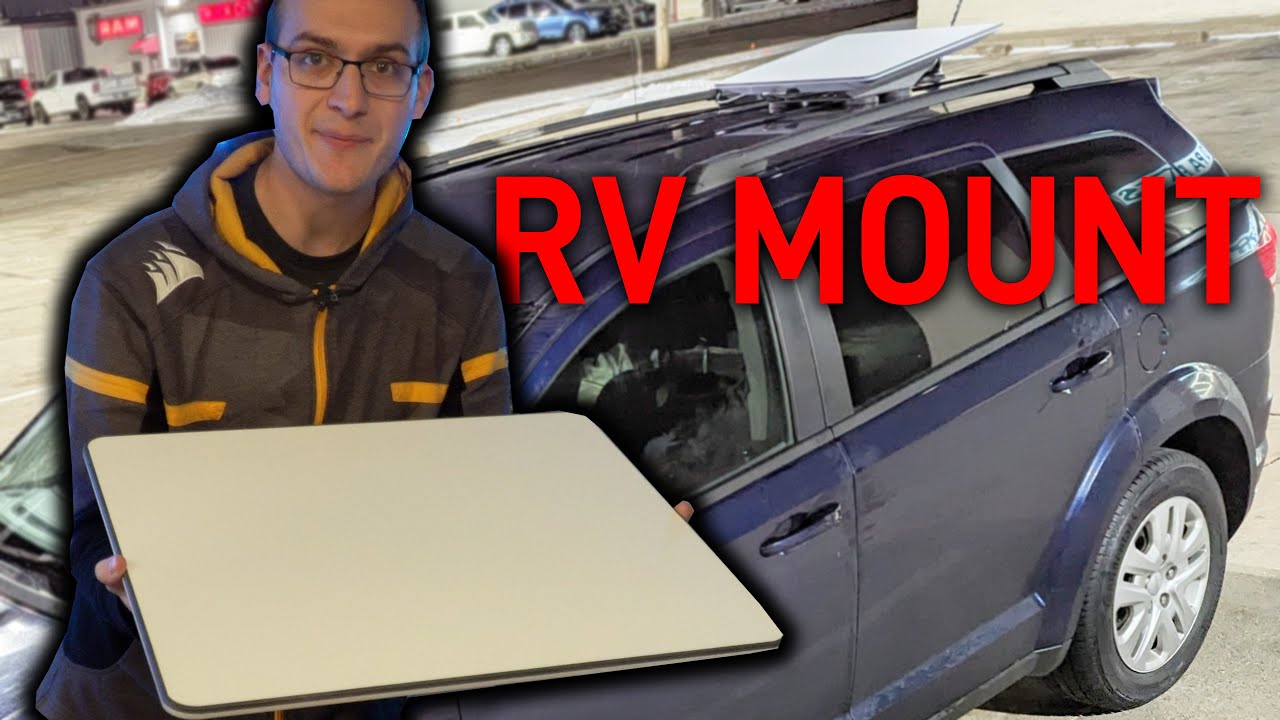 SpaceX Starlink RV Mobile Version - Unbox and first setup/test