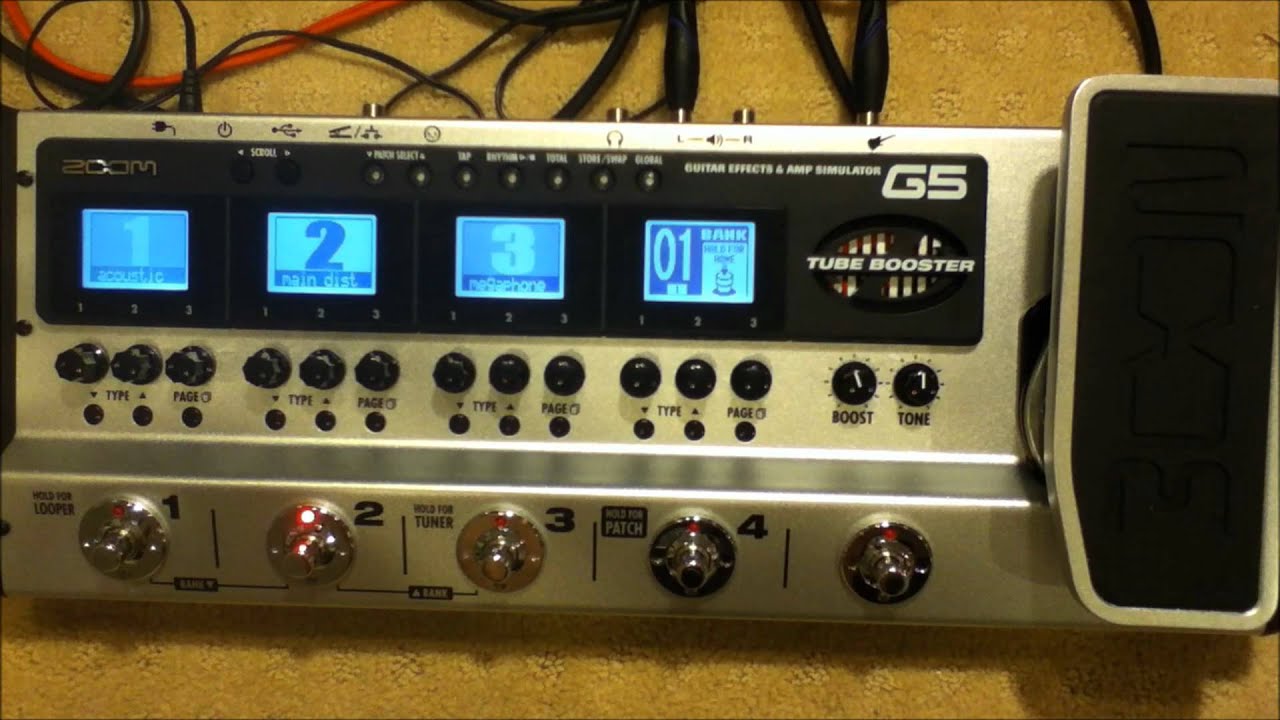 Zoom G5 full Review