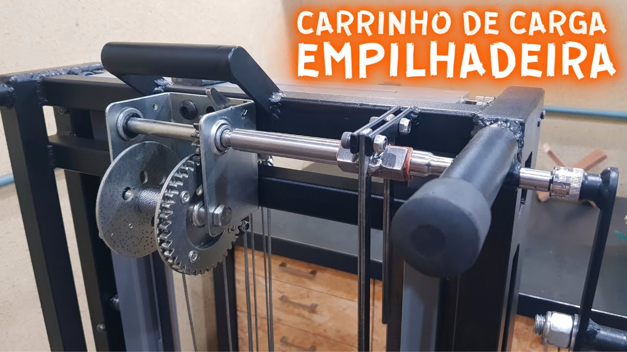 Como Fazer um Carrinho de Carga com Elevação - Detalhes para a Construção | PDT