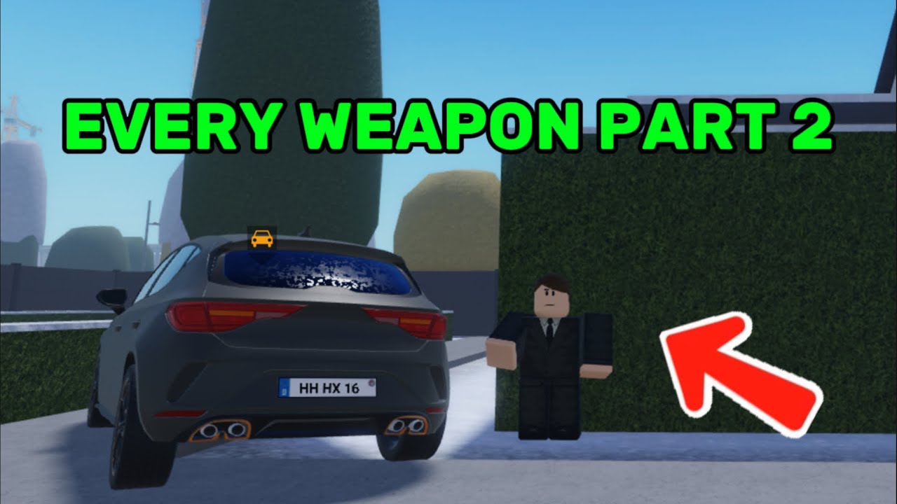 I used EVERY WEAPON PART 2 | Emergency Hamburg