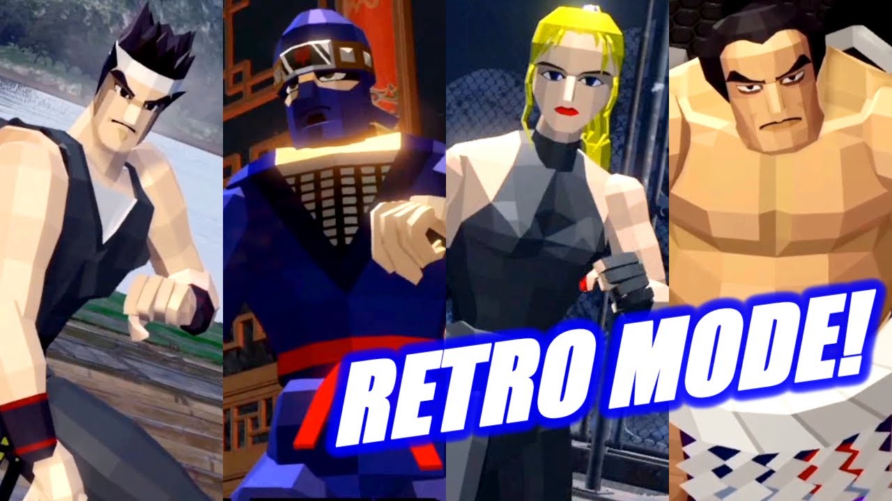 Virtua Fighter 5 Ultimate Showdown (2021) RETRO MODE! (60 FPS) PlayStation 4 / iPlaySEGA [RAW]
