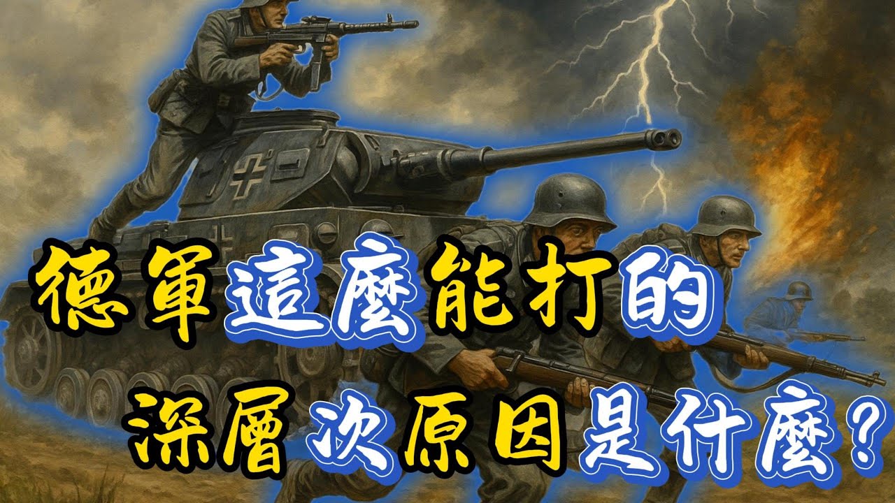 德軍到底強在哪？造就德軍強大的深層次原因是什麼？