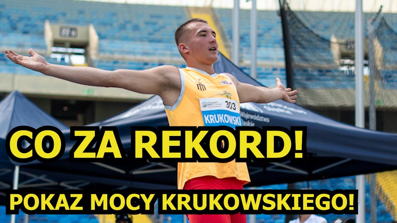 FANTASTYCZNY REKORD młodego oszczepnika! Roch KRUKOWSKI PRZEŚCIGNIE BRATA?