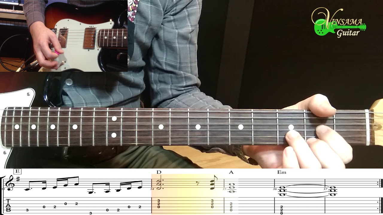[미인] 신중현과 엽전들 - 기타(연주, 악보, 기타 커버, Guitar Cover, 음악 듣기) : 빈사마 기타 나라