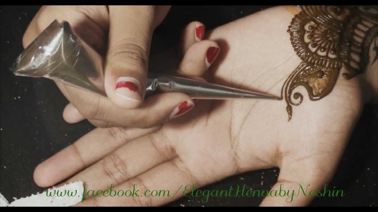 1. Henna / Mehndi Design by Elegant Henna