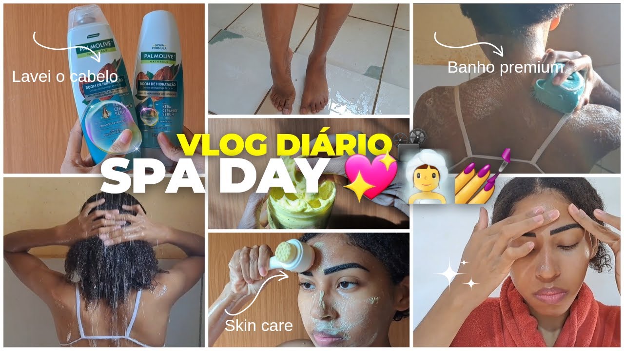 SPA DAY na minha Realidade: cabelo, skin care, banho premium e etc..✨️💅🧖‍♀️