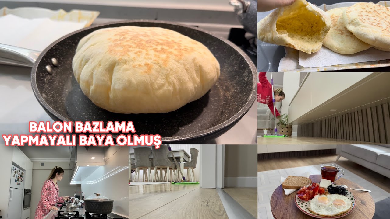 TAM TEREYAĞI SÜRMELİK BAZLAMA🤫UZUN ZAMAN OLMUŞ🤨GÜNLÜK İŞLER👍KAHVALTI TABAĞIM👍SALONU TEMİZLEDİM🙂