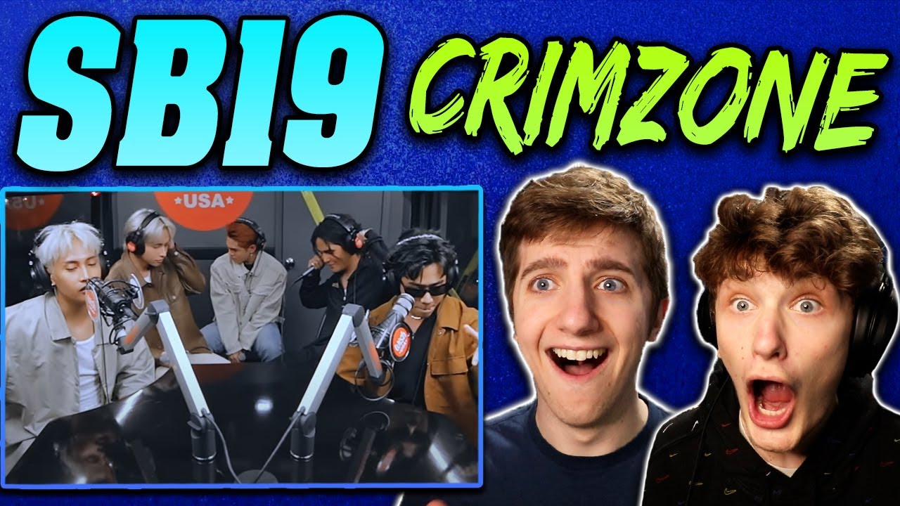 SB19 - 'CRIMZONE' LIVE Wish Bus Performance REACTION!!