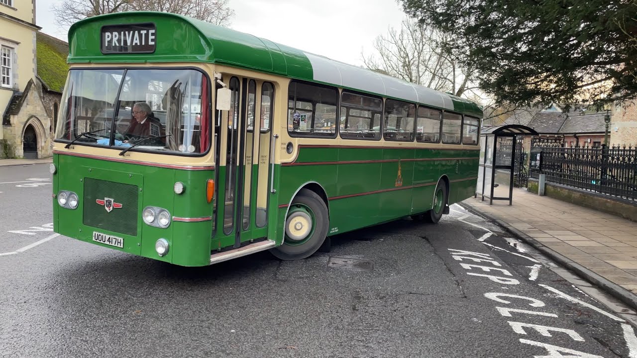 Leyland Panther / Plaxton Derwent II | UOU417H | Ex King Alfred | Winchester Broadway | 01/01/24