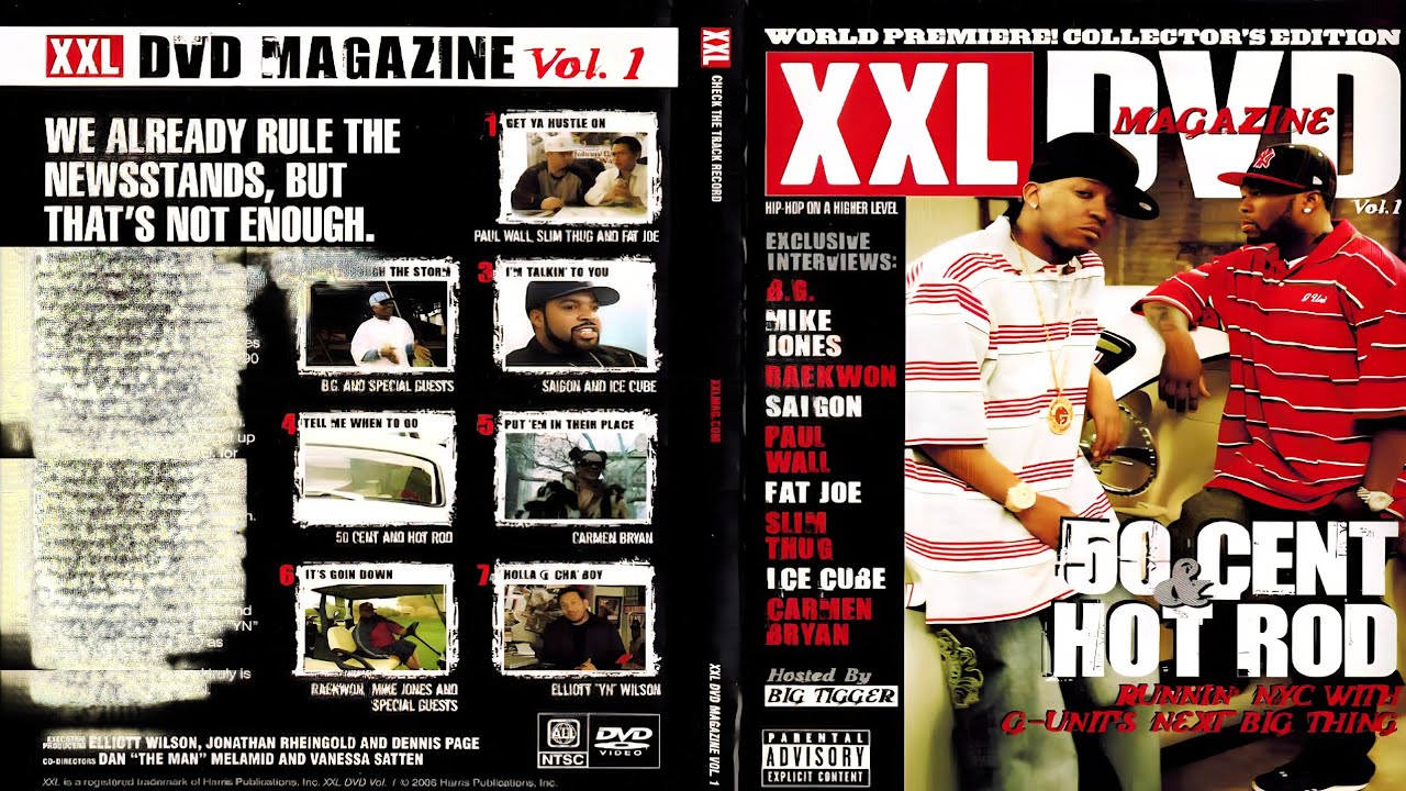 XXL: DVD Magazine Volume 1 - 50 Cent - Ice Cube - Fat Joe - Big Tigger - B.G. - Slim Thug