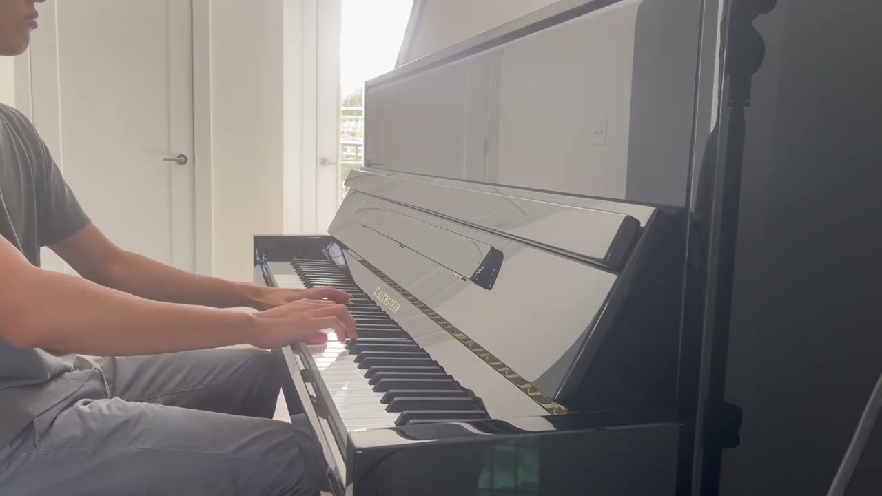 My First Real Piano! Fantasie Impromptu (Op. 66) on a New Bechstein A4