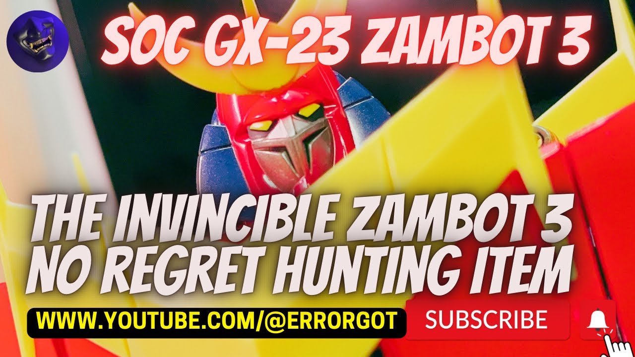 SOC GX-23 Zambot 3 : The Invincible Zambot 3, No regret hunting item