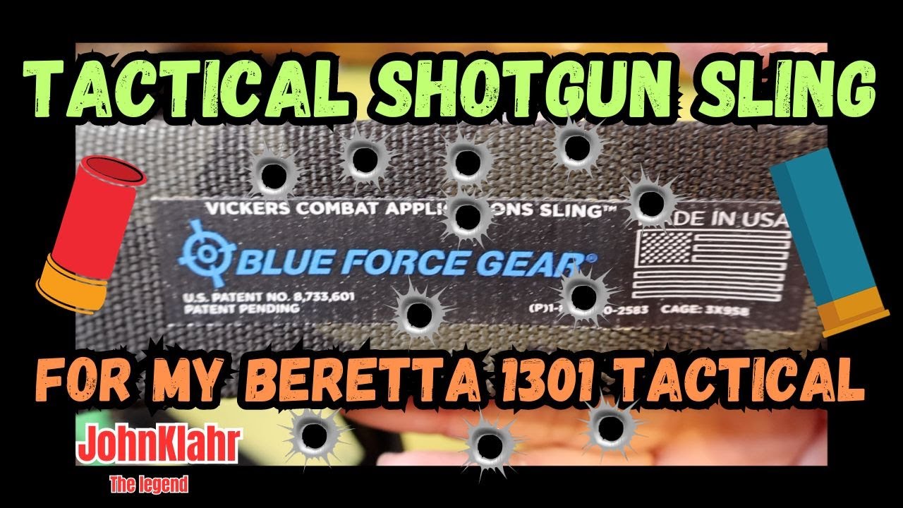 Selecting a Tactical Shotgun Sling for my Beretta 1301 tactical. Building custom sling.