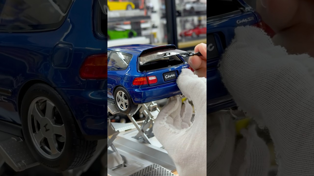Honda Civic EG6 Hatch Back With Lift Machine 