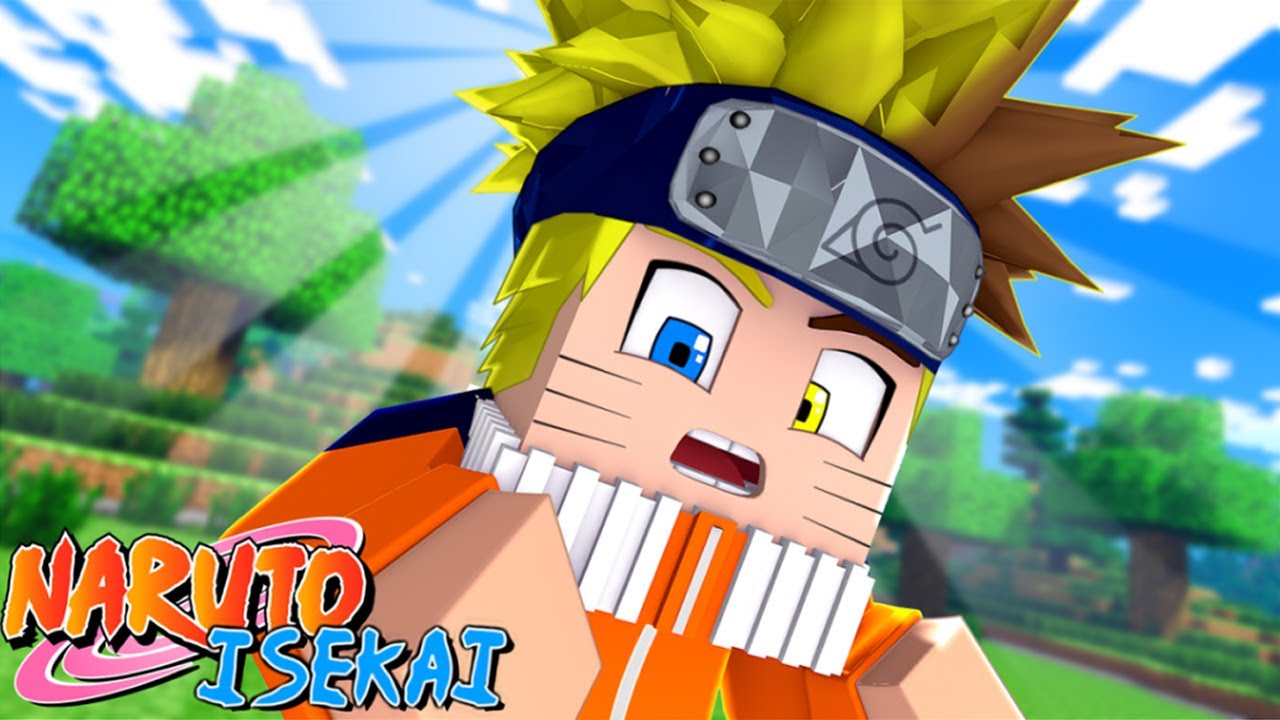 Minecraft : NARUTO ISEKAI - RENASCI no CORPO DE NARUTO UZUMAKI ! Ep 1