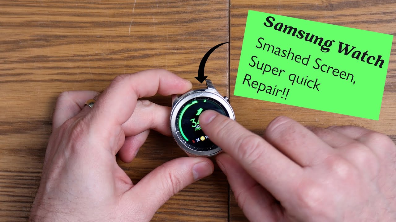 Fast Fix For Your Samsung Gear S3 Classic Screen!