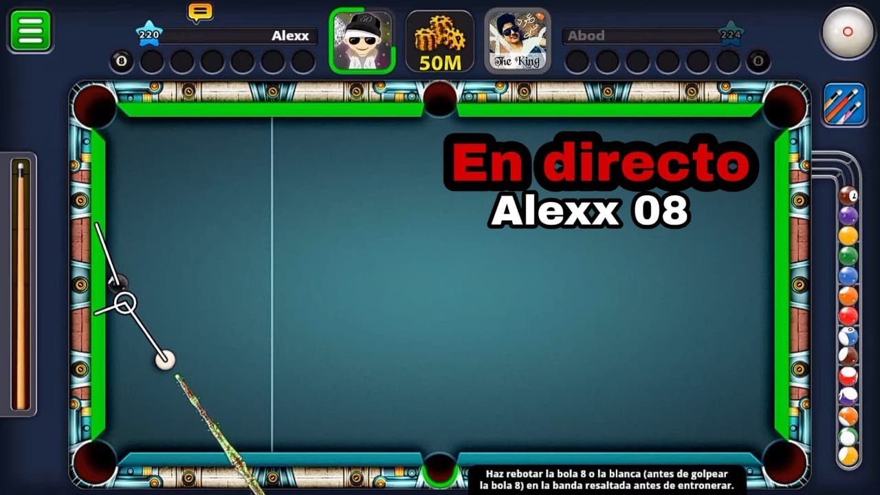 50M contra tramposas part2 8 Ball Pool EN VIVO
