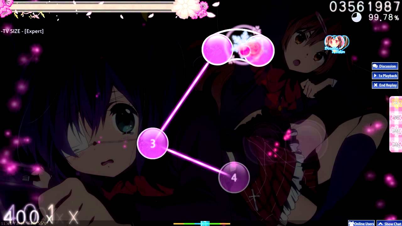 hvick225 plays FLOWxGRANRODEO - 7 -seven- -TV SIZE - [Expert] +HD,DT (99.84%)