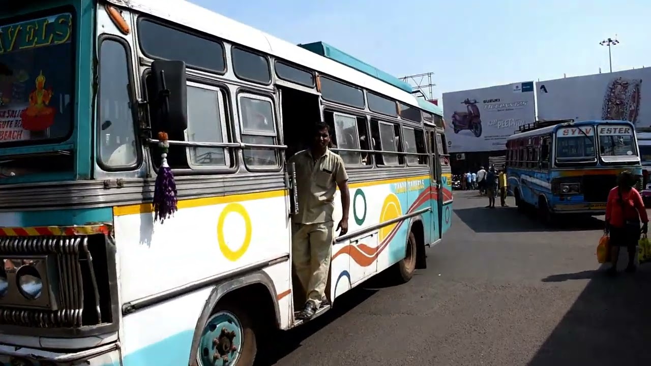 Mapusa Bus Stand | Kadamba buses | Bus compilation | city bus