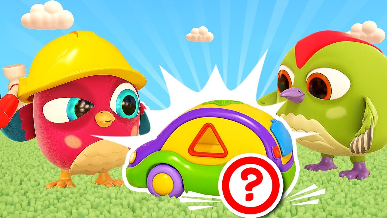 Baby cartoons for kids. Learning baby videos. Cartoon full episodes. Learn shapes & Hop Hop the owl.