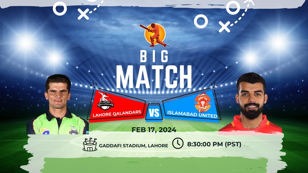 PSL Live: Lahore Qalandars Vs Islamabad United &ndash; Match 1 | LAH vs ISL Live | Pakistan Super League