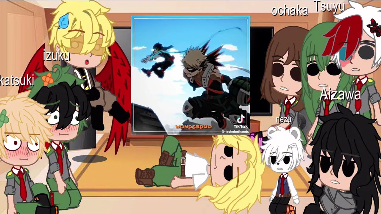 Class 1A + pro heroes react to my fyp (bnha/mha)