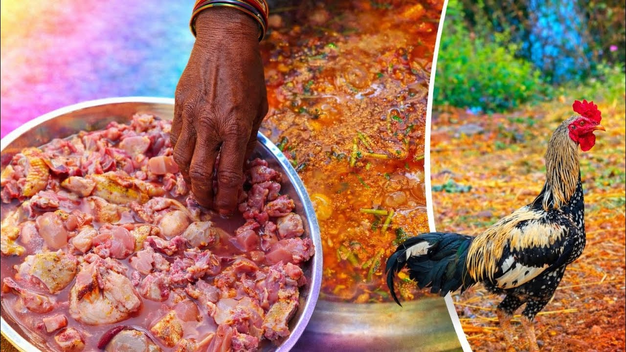  మా 🏡 కోడితో #నాటుకోడిపులుసు #అత్తయస్టైల్  #countrychickenrecipe #easychicken #villagestylechicken 