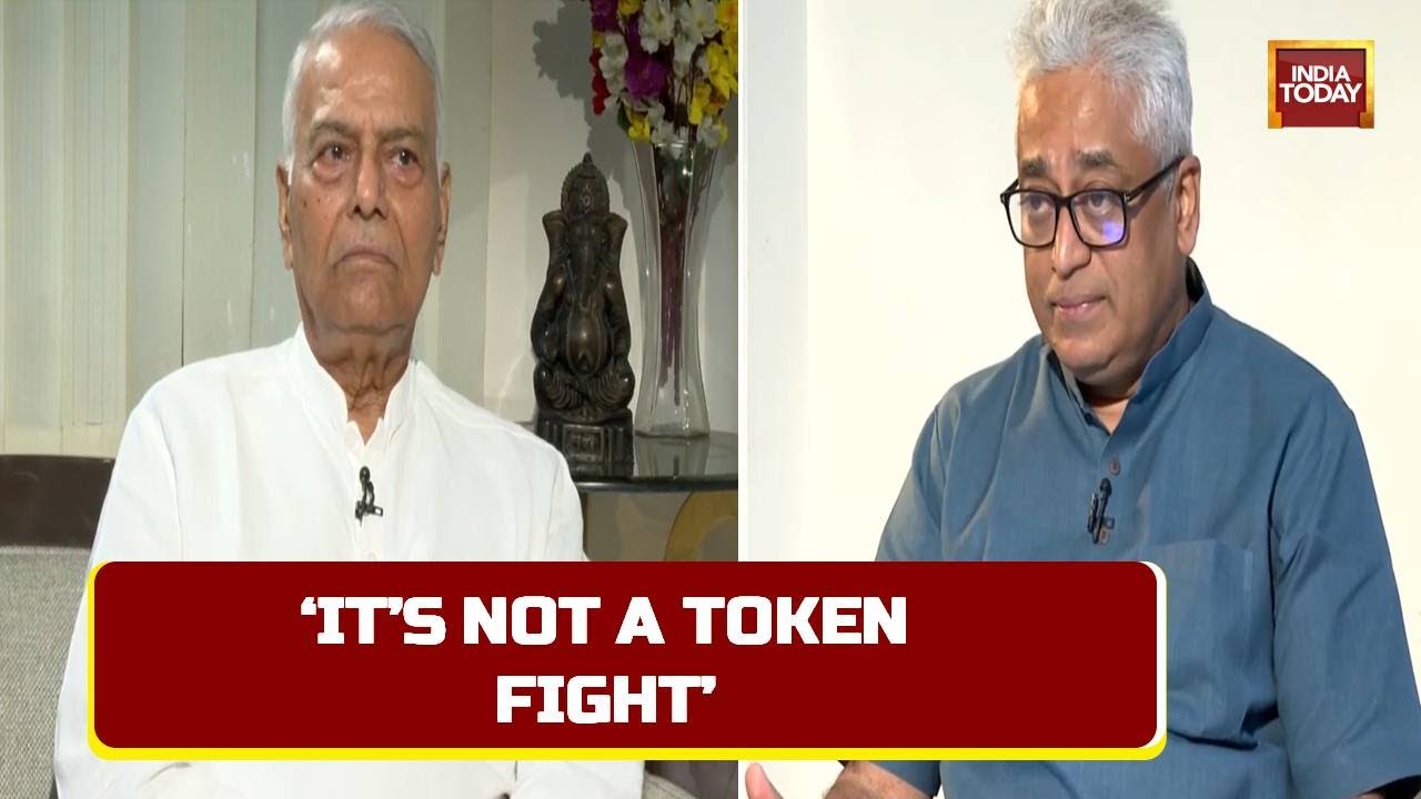 Rajdeep Sardesai Interviews Opposition President Candidate Yashwant Sinha:'Battle For Soul Of India'