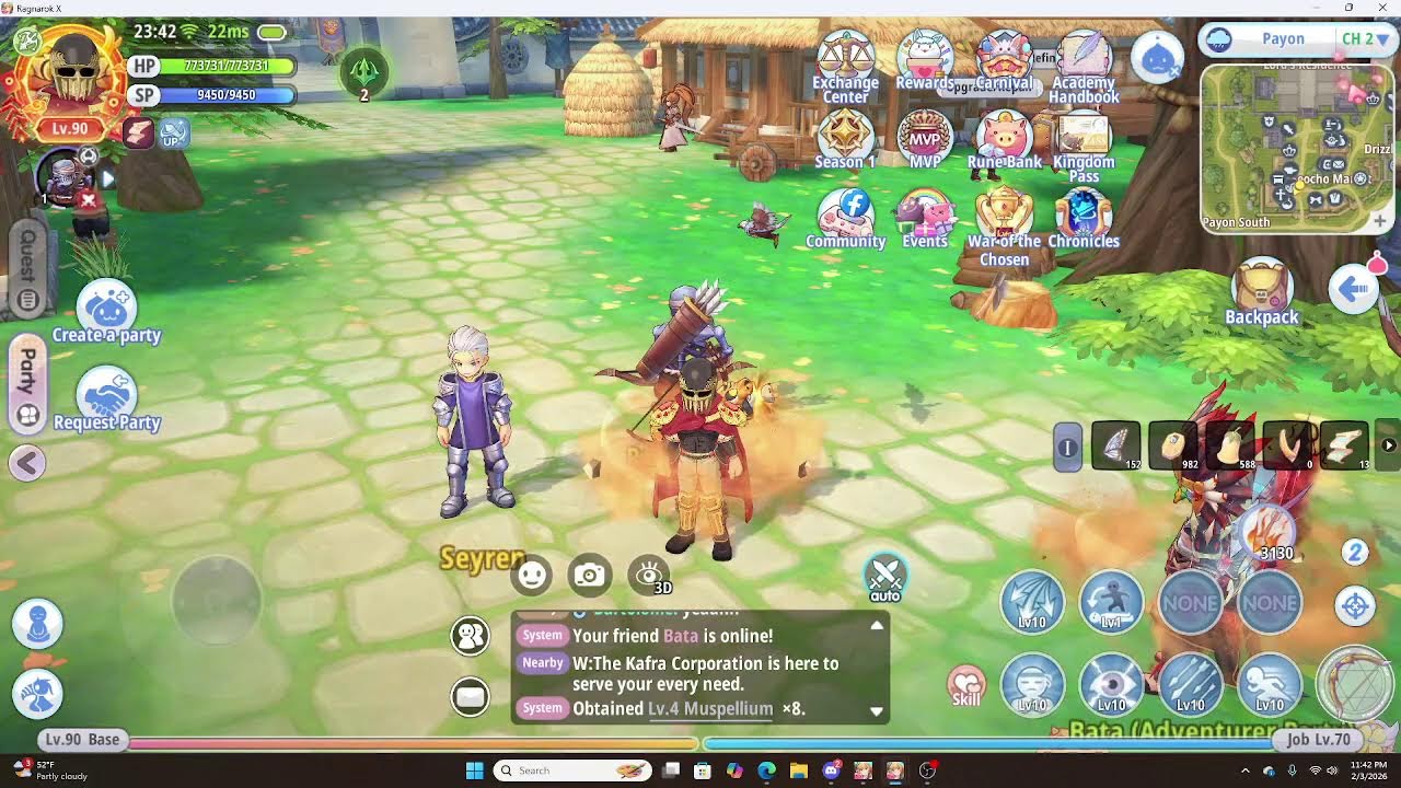 Ragnarok Next Generation |KVM, chismax, and BH | South Gate Server | Mahinang Sniper