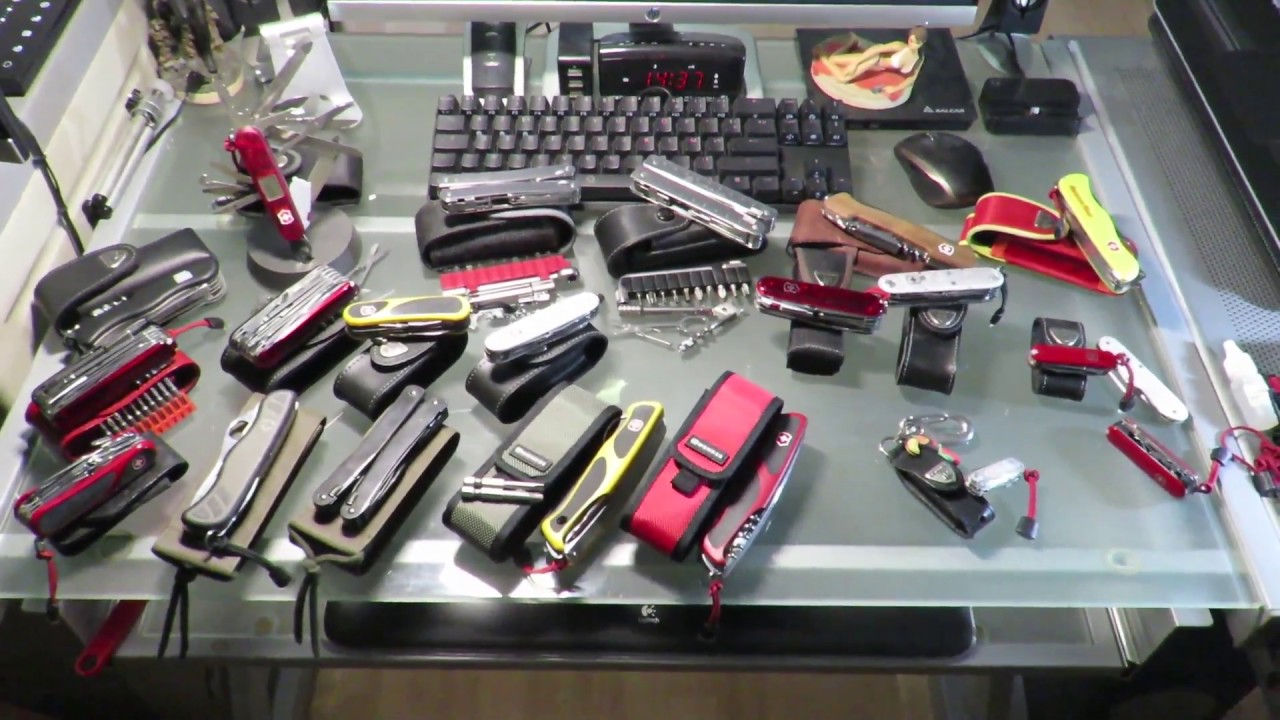VICTORINOX & WENGER MULTI-TOOLS: My Collection [August 2019]................[25 models]