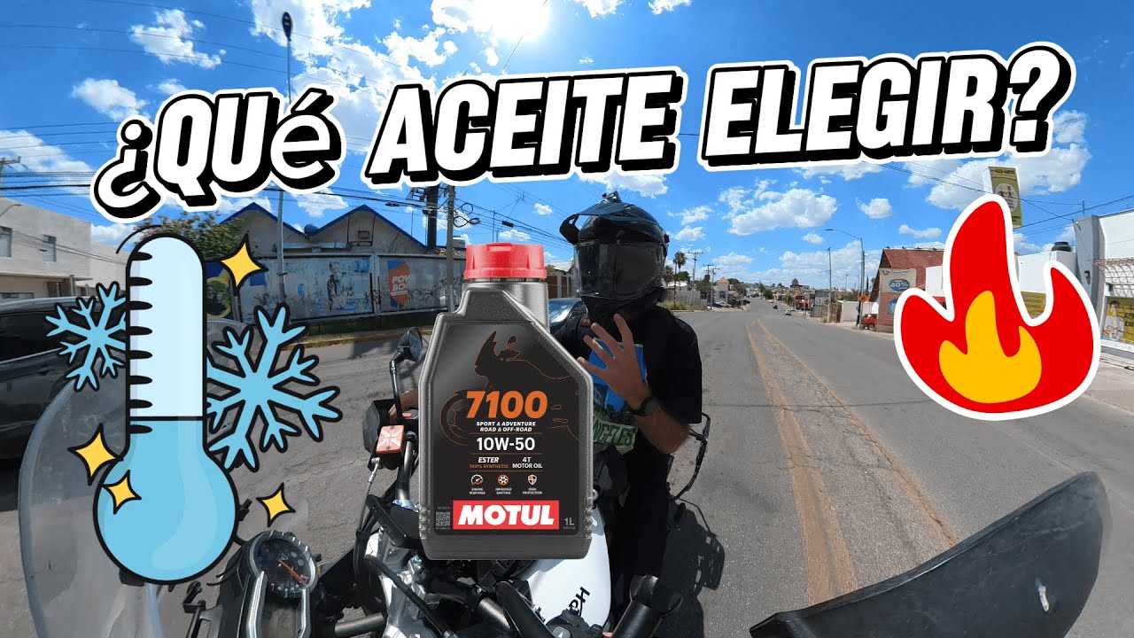 &iquest;Qu&eacute; aceite usar en tu moto? La gu&iacute;a definitiva 🏍🔥