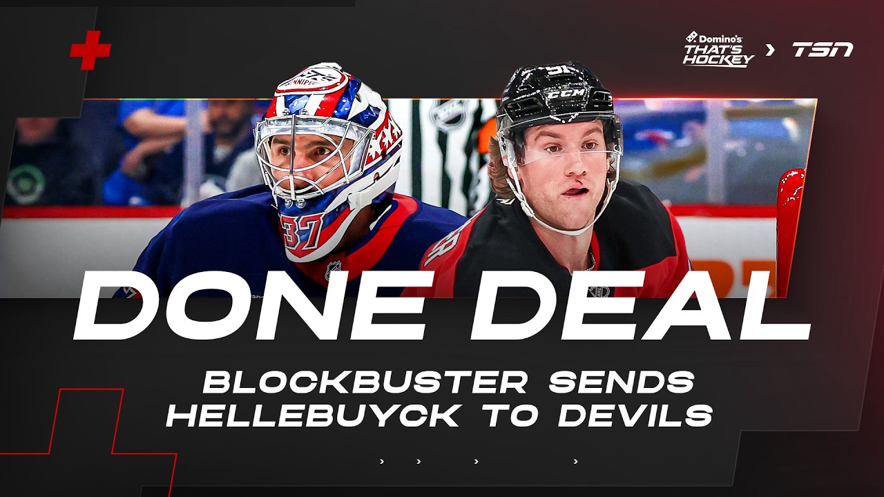 Dreger on Jets blockbuster trade that sends Hellebuyck to Devils