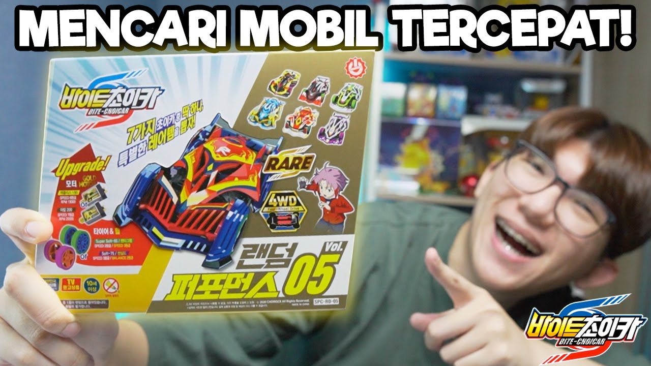 GACHA MENCARI MOBIL TERCEPAT!! - Unboxing Bite Choicar Random Performance Vol.05
