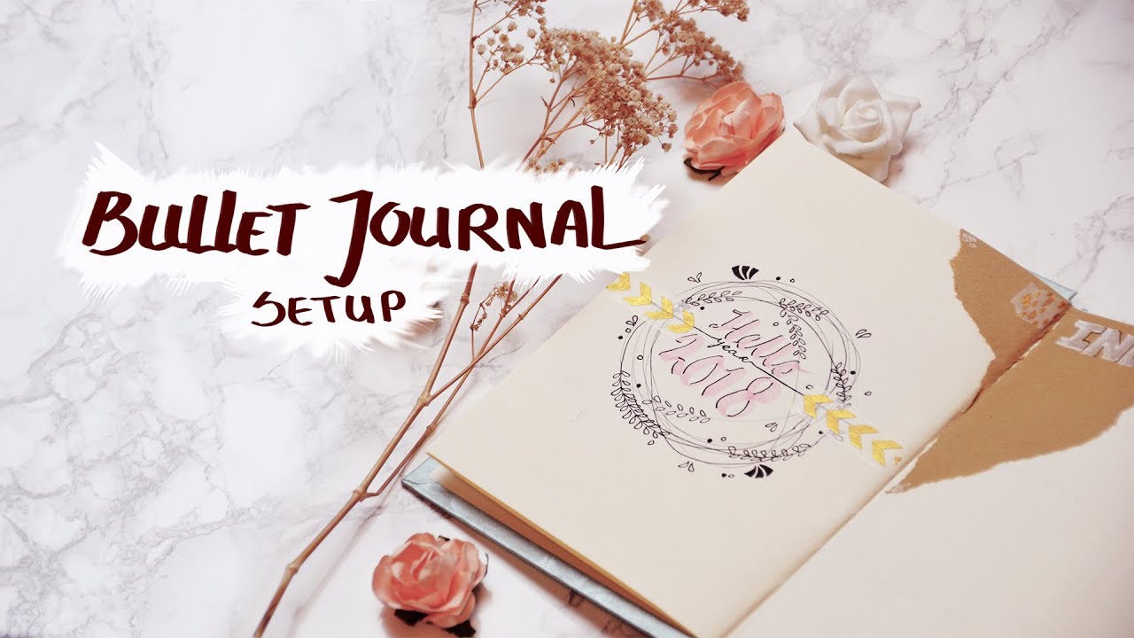 My Bullet Journal Setup 2018 + January | Khaenine