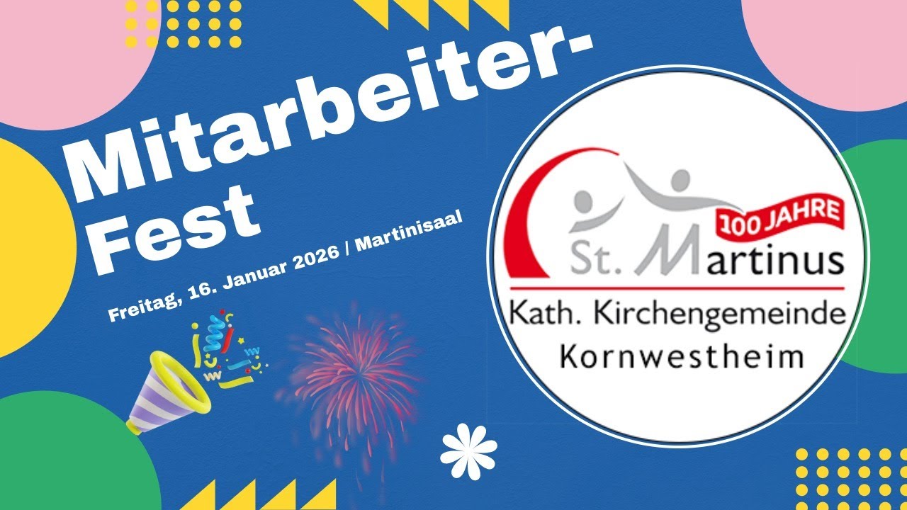 Mitarbeiterfest 2026 - St.-Martinus-Kornwestheim