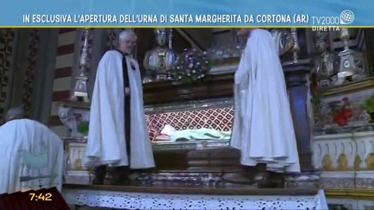 In esclusiva l'apertura dell'urna di Santa Margherita da Cortona