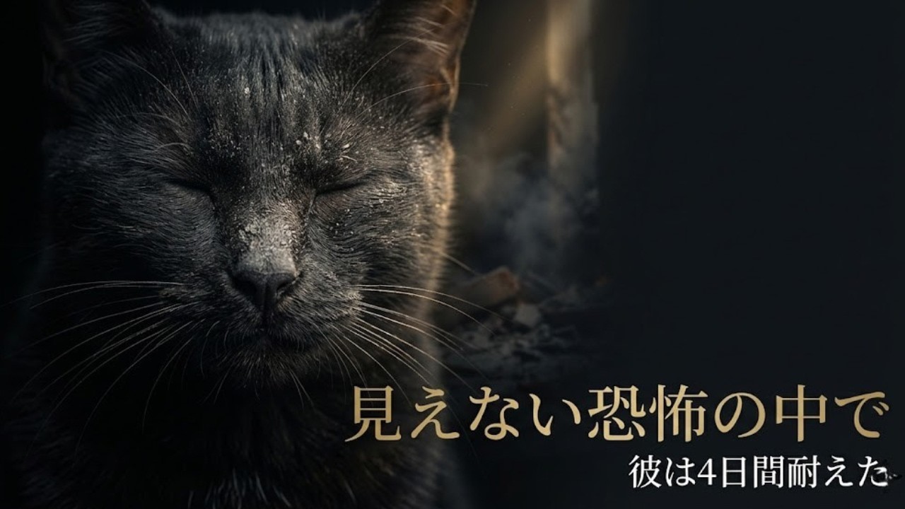 【実話】9.11の死の街に取り残された全盲の猫。4日後に飼い主がドアを開けると…