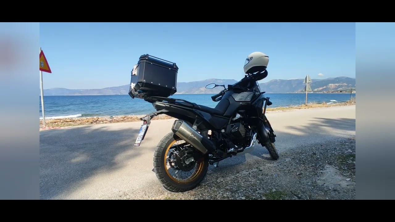 Voge ds800x rally test. Greece