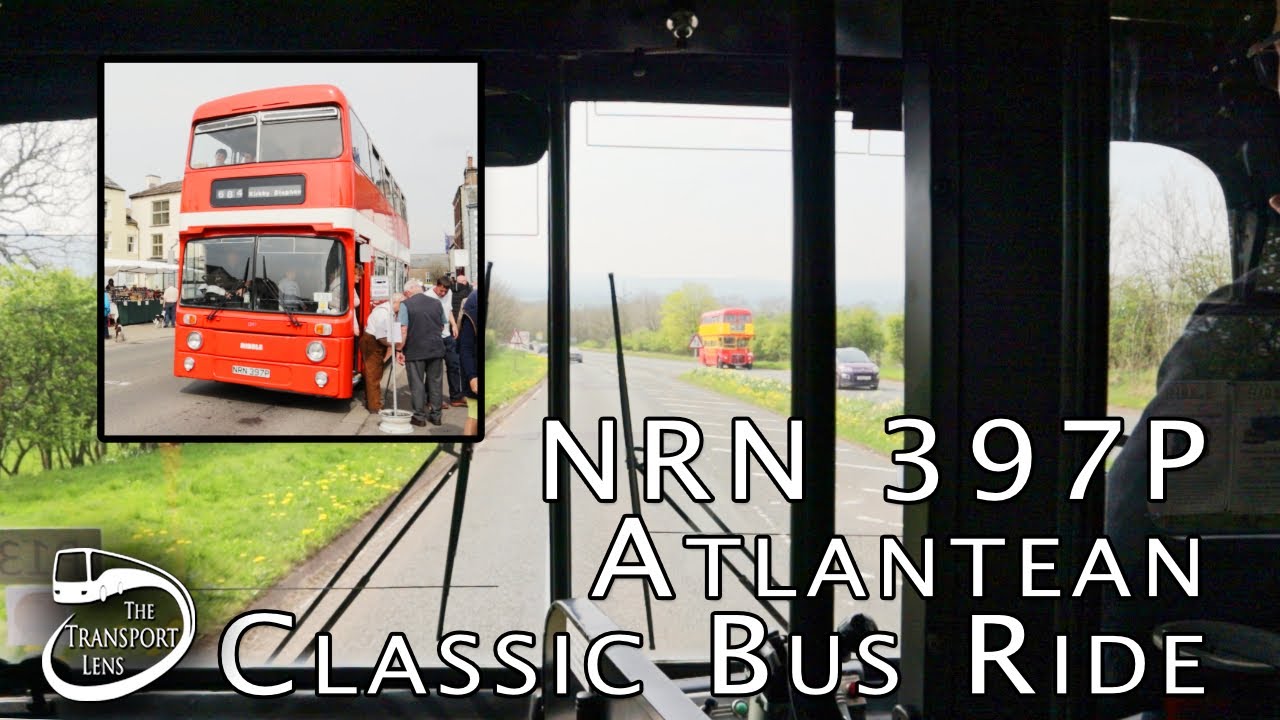 Leyland Atlantean Classic Bus Ride - NRN 397P - Brough to Kirby Stephen - April 22