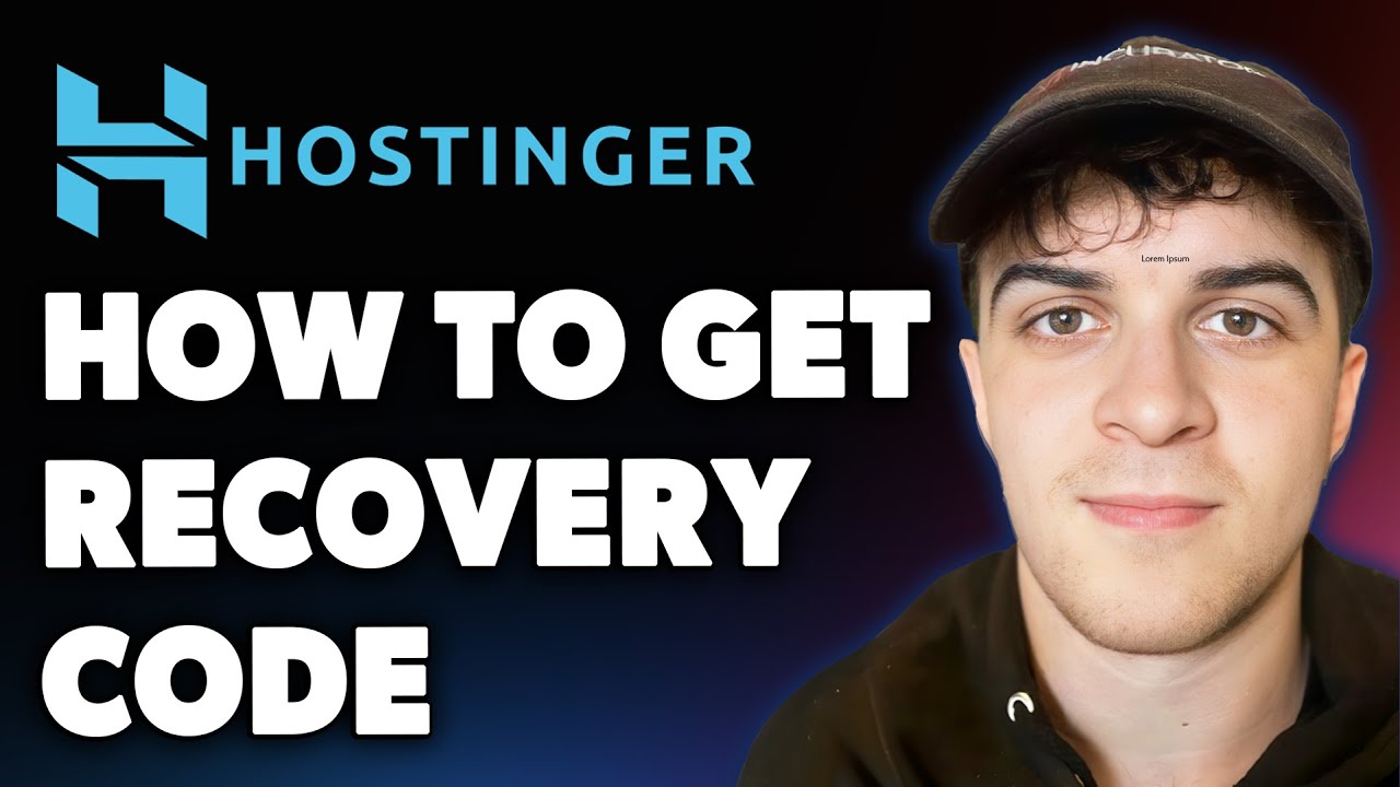 How to Get Hostinger Recovery Code (Full 2025 Guide)