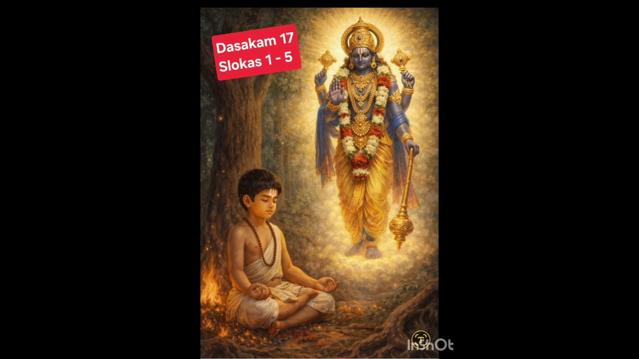 #Sriman Narayaneeyam #Dasakam 17 #Slokas 1 - 5