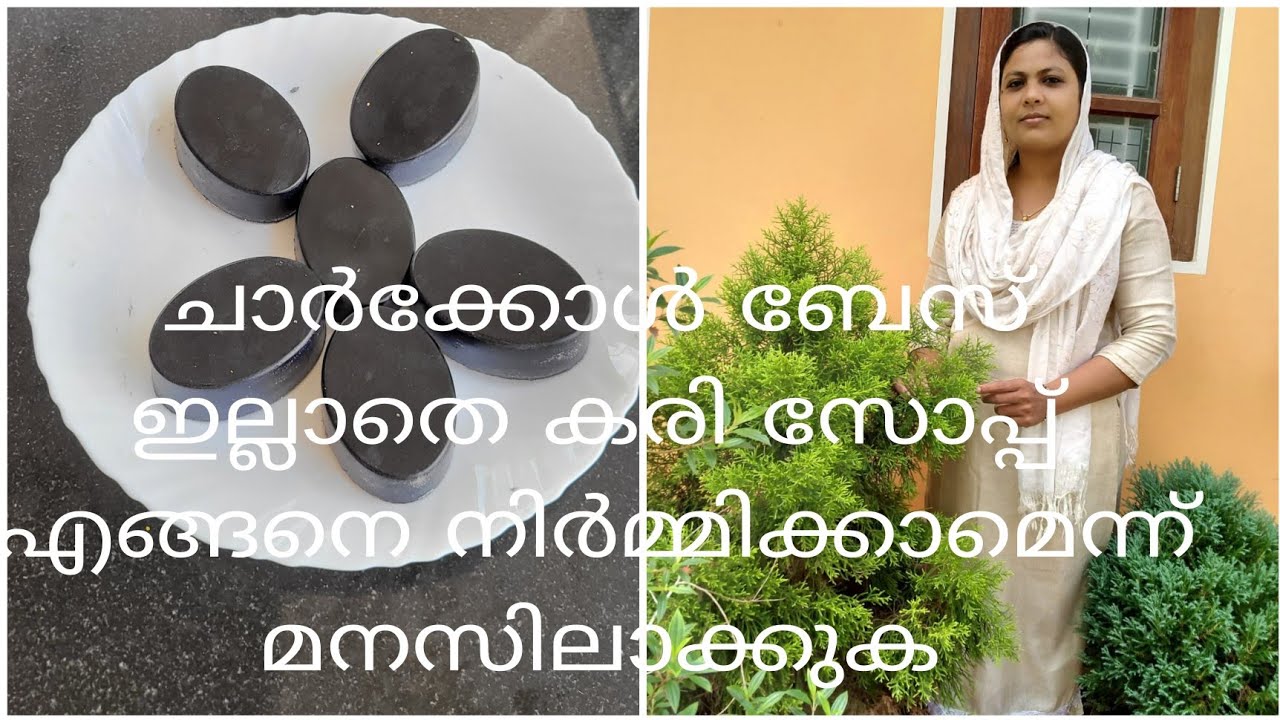 If you make charcoal soap like this, you will get 100 percent resultsചാർക്കോൾ സോപ്പ് ഇതുപോലെ ചെയ്യൂ