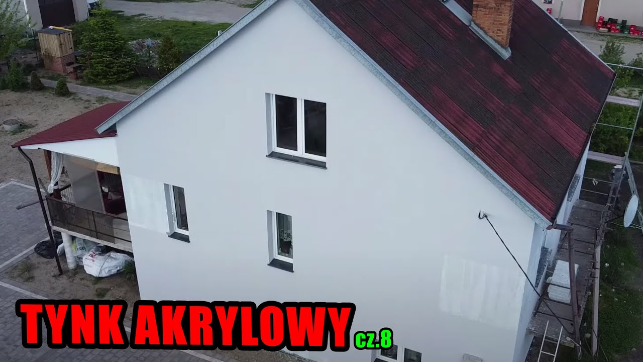Jak ocieplić budynek? Ocieplenie ścian krok po kroku. Tynk akrylowy baranek? Ocieplenie domu. cz.8