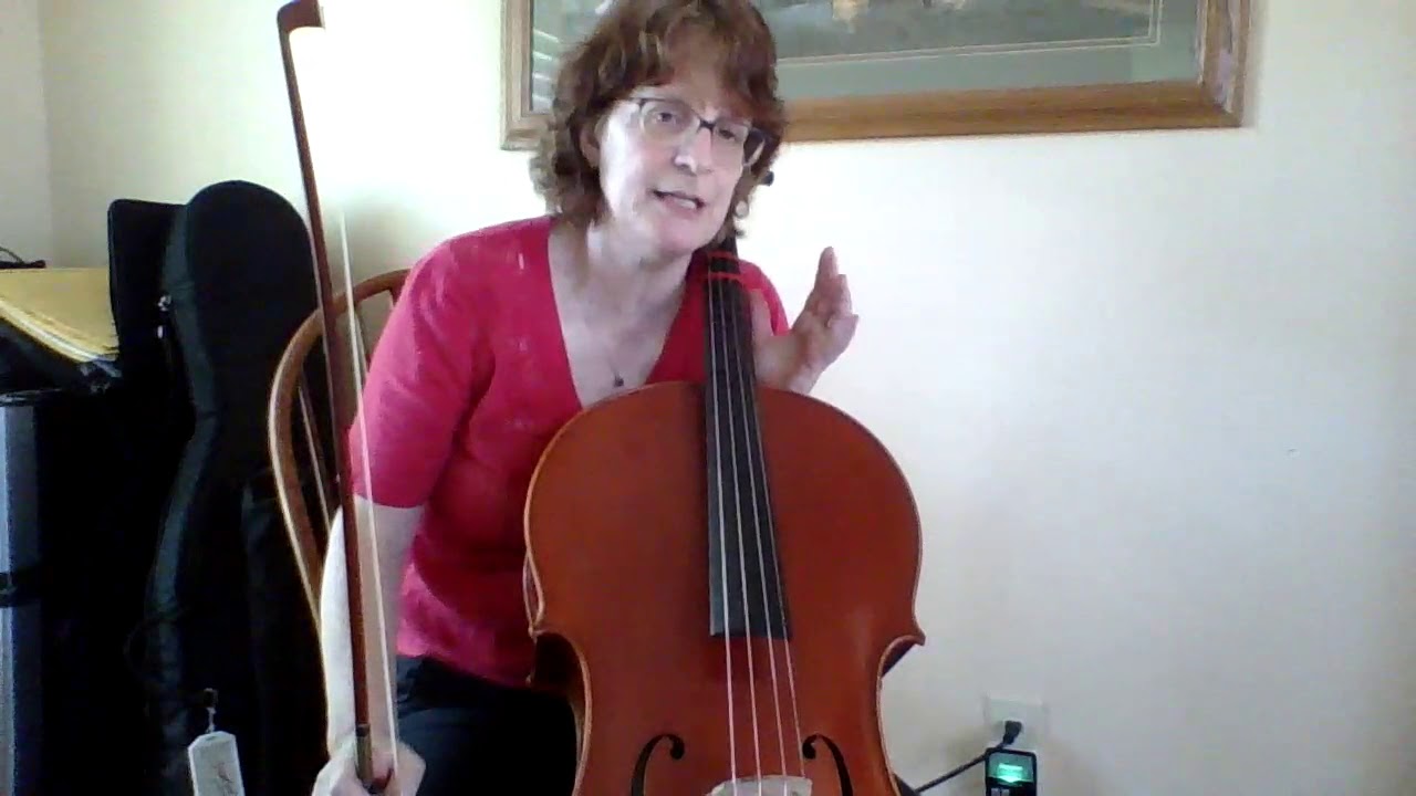 #10 Scherzo by C. Webster for cello, from Suzuki Volume 3