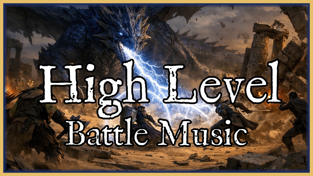 🎵 High Level Combat | Epic Fantasy Battle Music | D&D | TTRPG | 1 Hour