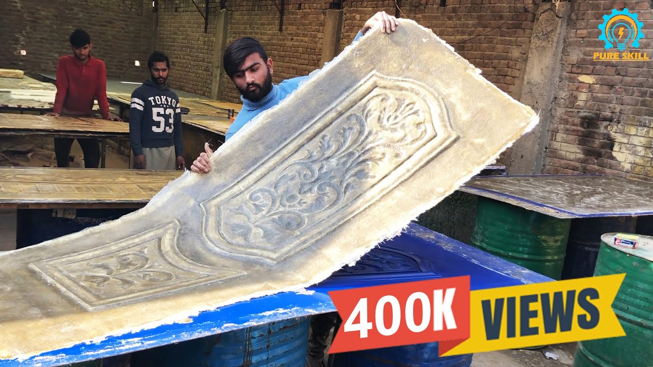 Making of Fiberglass Door | HOW FIBERGLASS DOOR IS MADE | Pure Skill