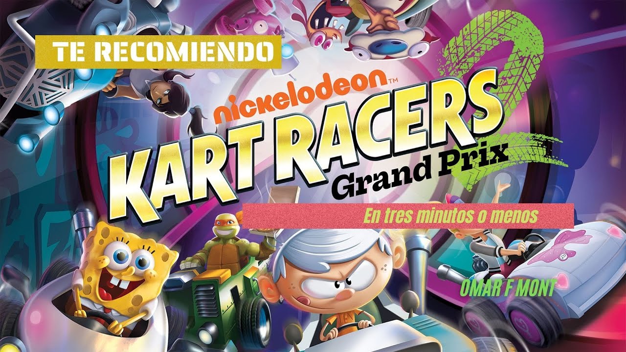NICKELODEON KART RACERS 2: GRAND PRIX ¿Faltaron personajes? Review/Opinión.