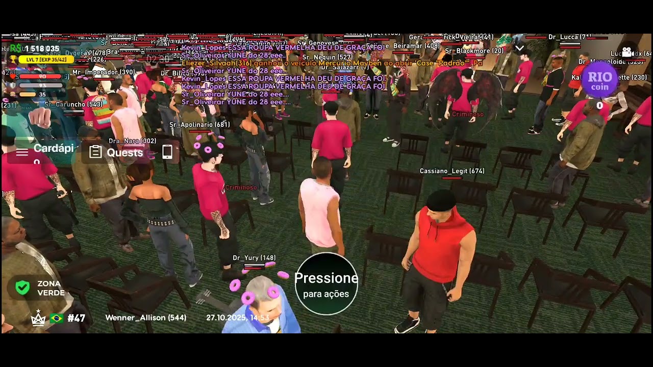 Comprei Melhor Lanchonete Do Mapa Rio Rise No Servidor 47 Usem O Código LDFVCD 