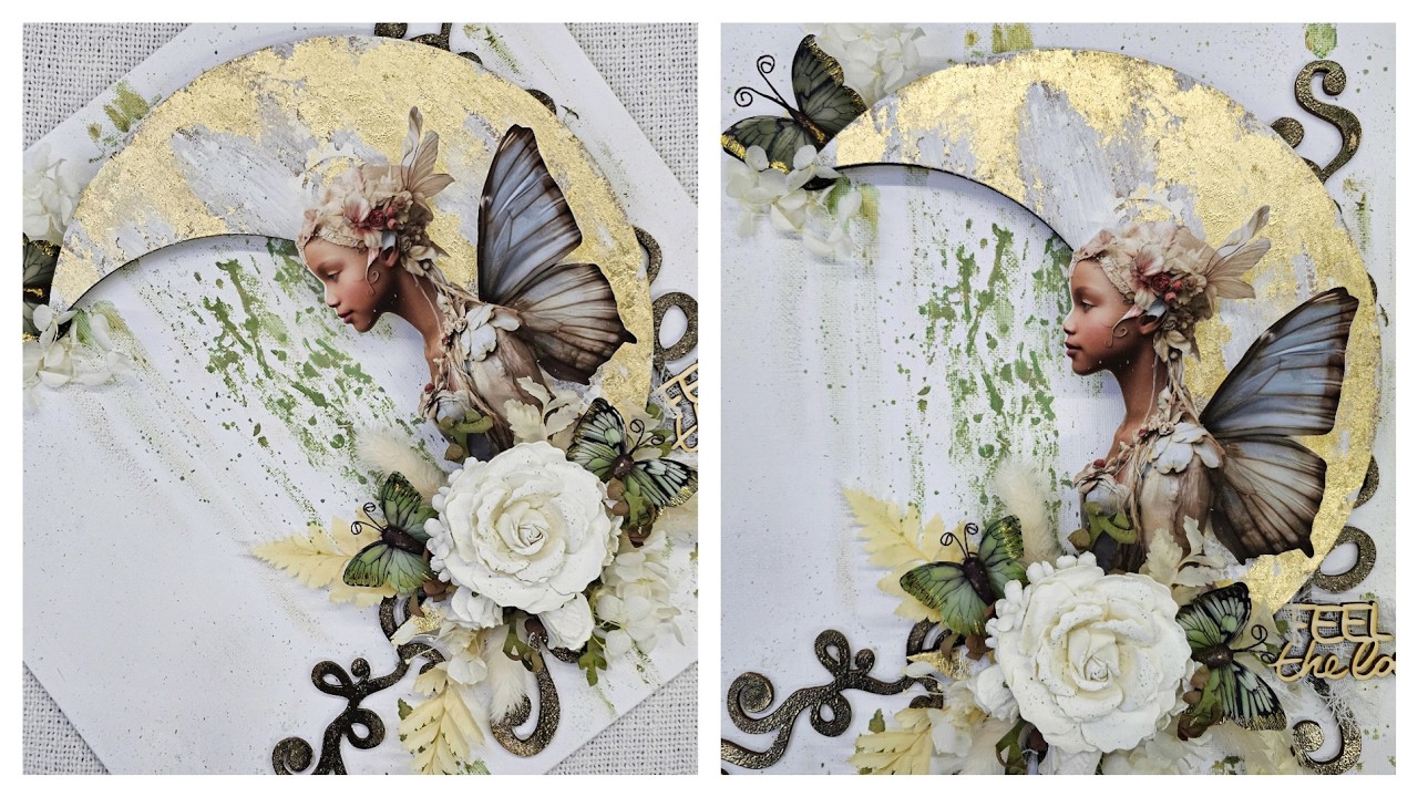 LAYOUT FEEL THE LOVE - ISPIRAZIONE CREATIVA YUPPLA - MIXED MEDIA TUTORIAL